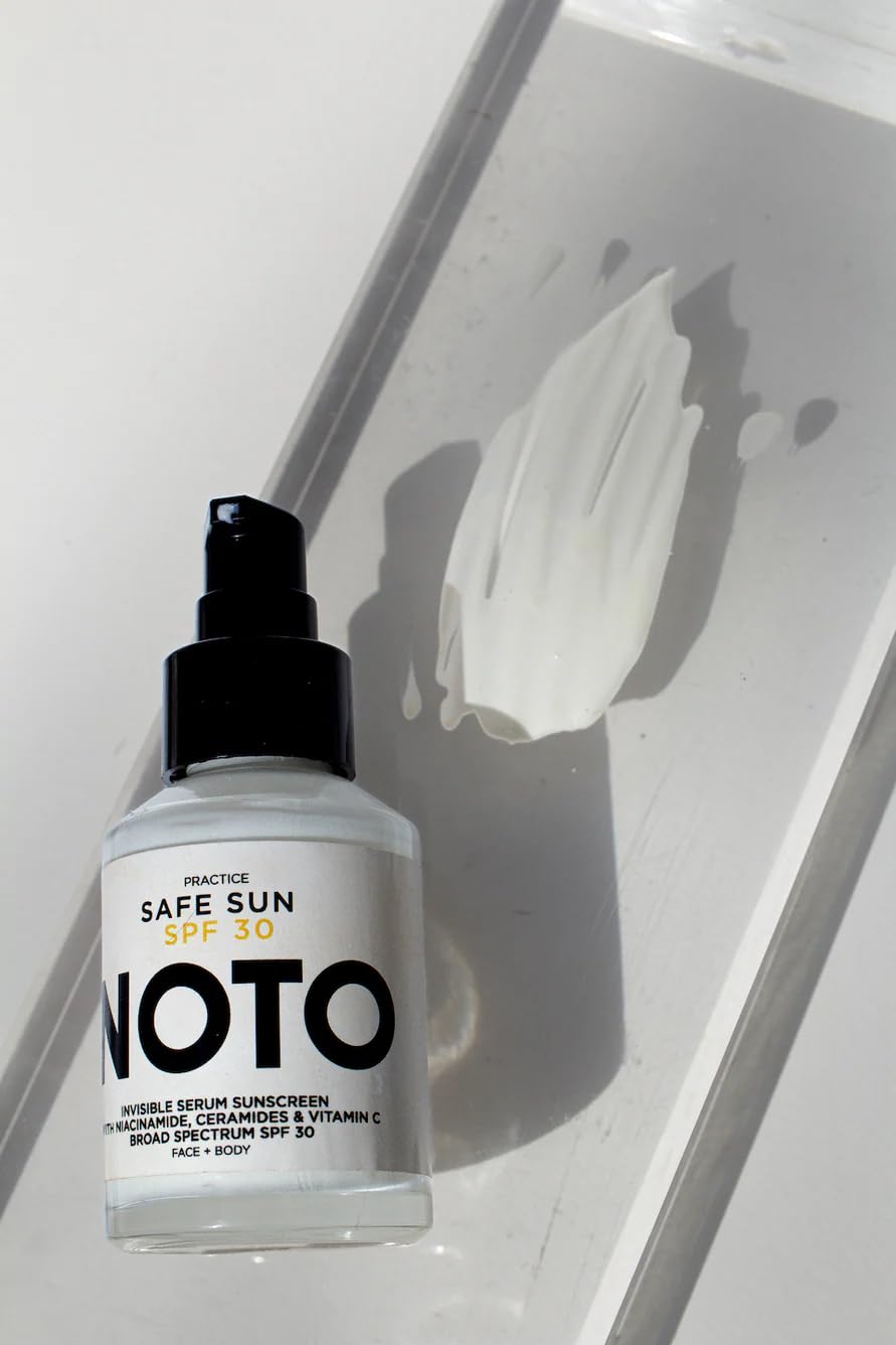 Noto Botanics - (Practice) Safe Sun Spf 30 | Clean, Natural, Non-Toxic Beauty (2 Fl Oz | 60 Ml) : Beauty & Personal Care
