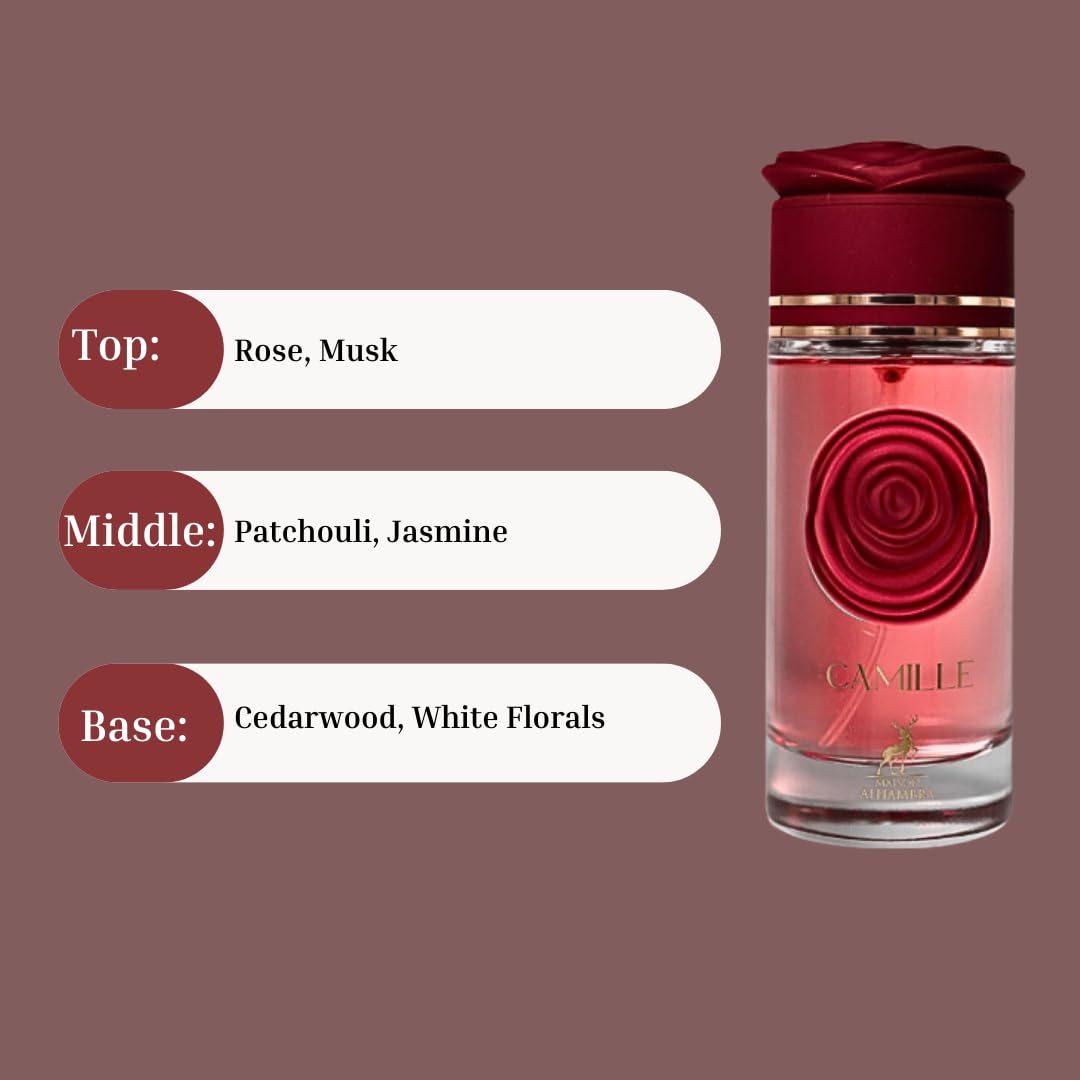 Maison Alhambra Camille For Women Eau De Parfum Spray, 3.4 Ounce / 100 Ml : Beauty & Personal Care