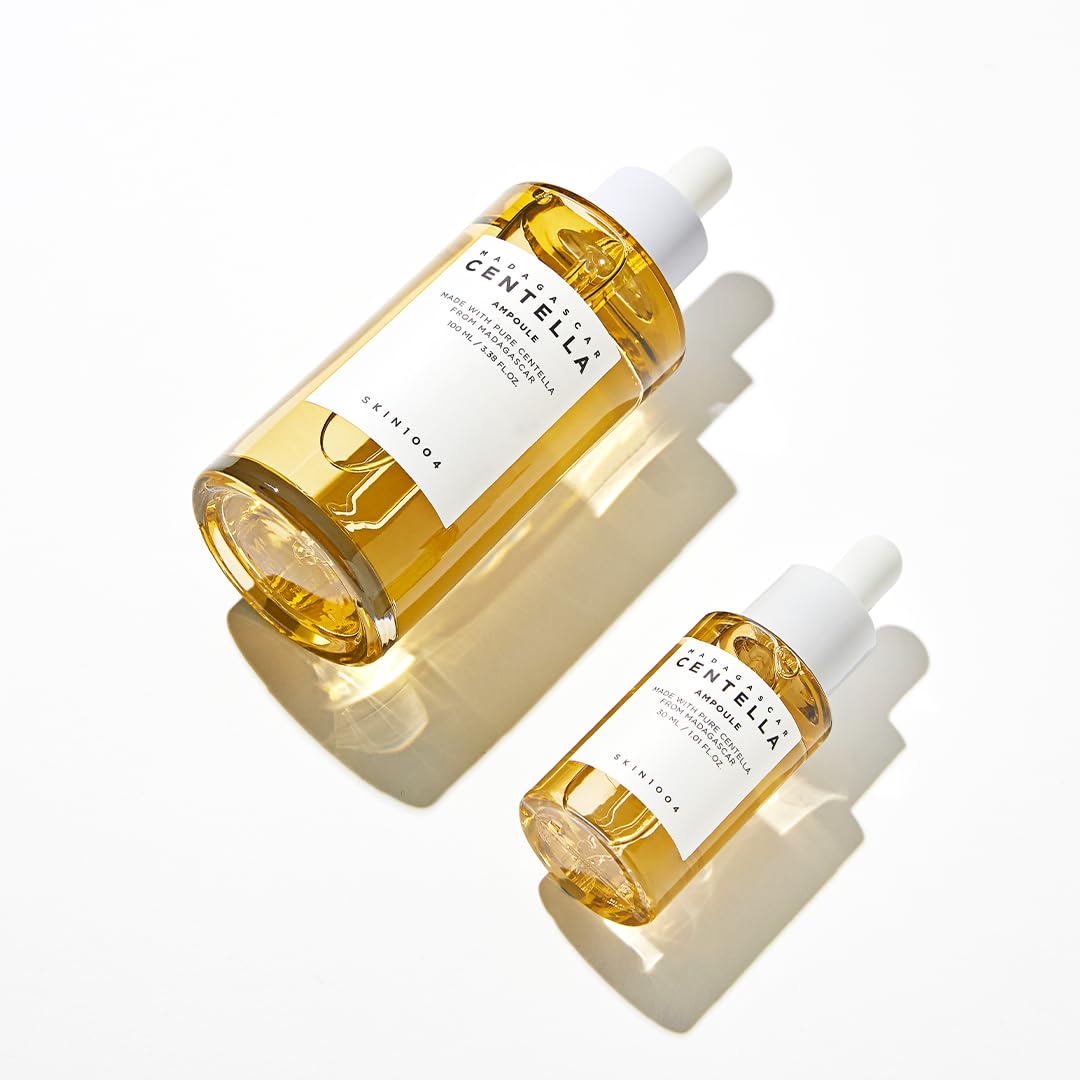 Skin1004 Madagascar Centella Travel Kit, Toner, Ampoule, Soothing Cream, Cleansing Oil, Ampoule Foam, Basic Skincare Box, Compact Size, Gift Sets, Mothers Day Gifts For Mom Gifts For Women, Trial Kit : Beauty & Personal Care