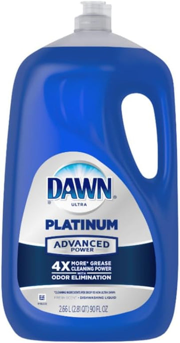 Dawn Ultra Platinum Advanced Power Dishwashing Liquid, Fresh Scent, 90 Ounce : Health & Household