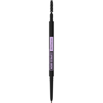 Maybelline Express Brow Ultra Slim Eyebrow Makeup, Brow Pencil With Precision Tip And Spoolie For Defined Eyebrows, Ash Brown, 1 Count