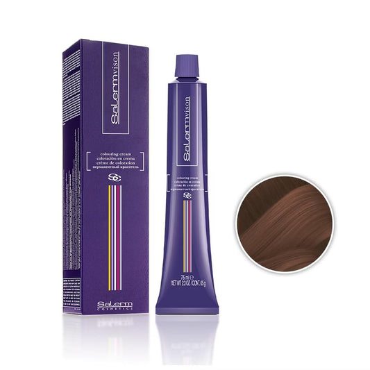 Salermvison Hair Coloring Cream #6.35 Indian Cinnamon, 2.3 Ounce : Chemical Hair Dyes : Beauty & Personal Care