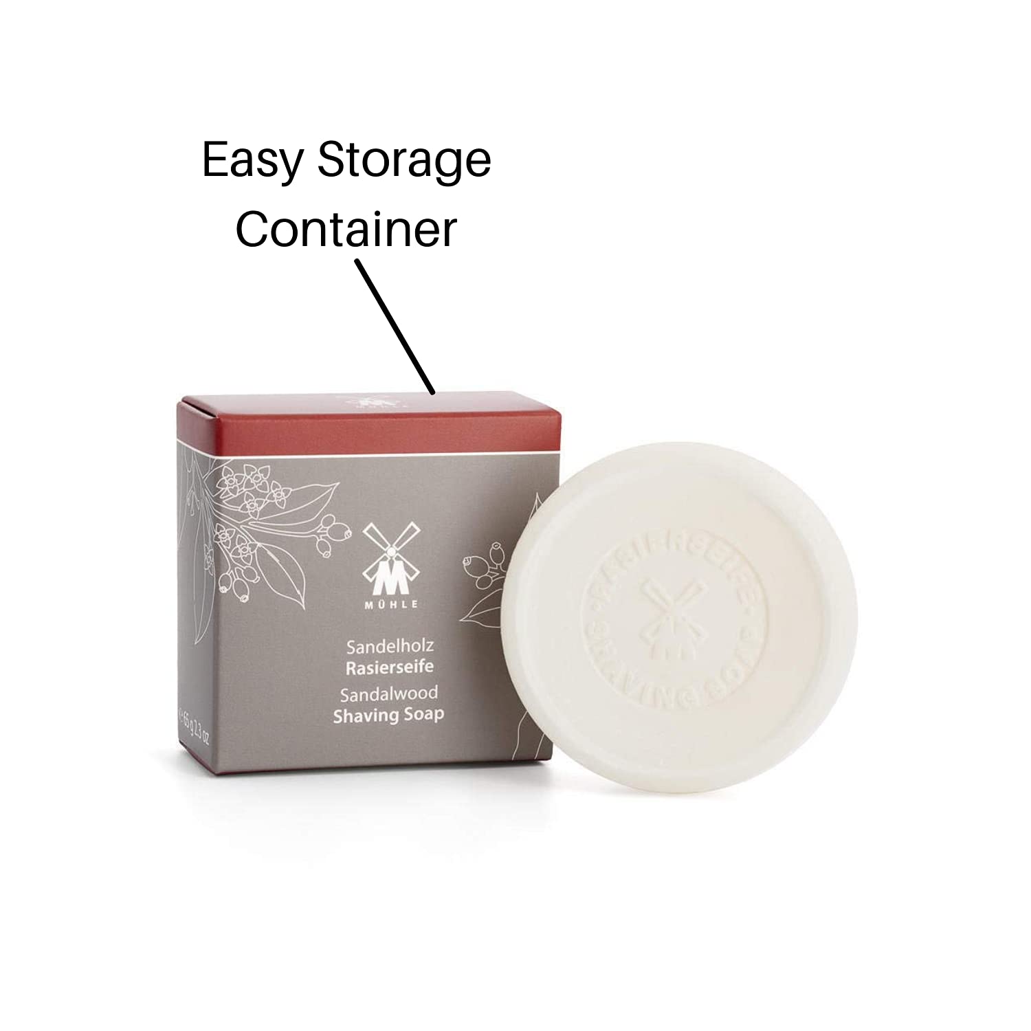 Mühle Shave Care Sea Buckthorn Shaving Soap 65G : Beauty & Personal Care