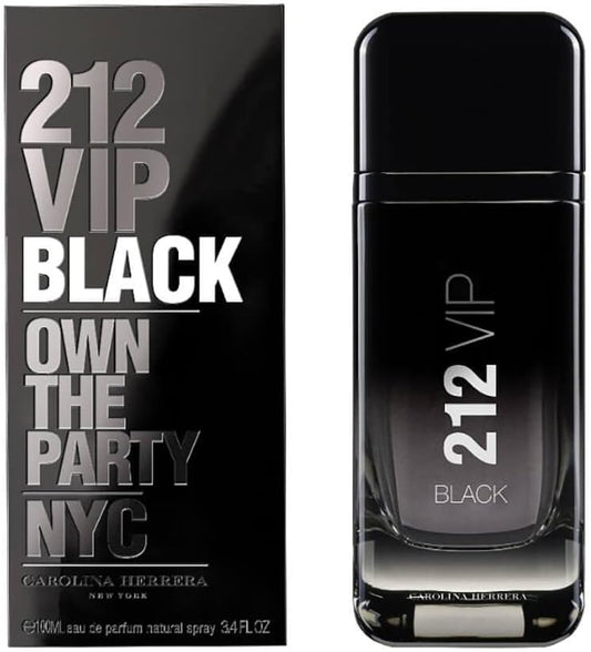 Carolina Herrera 212 Vip Black Eau De Parfum 50Ml Spray, (Pack Of 1)