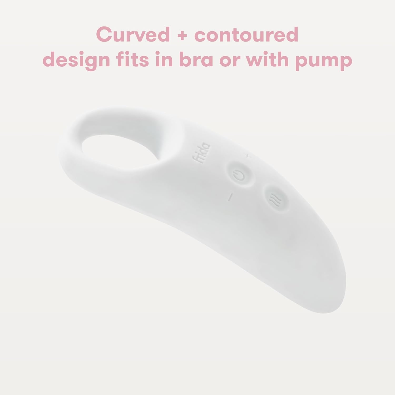 Frida Mom 2-in-1 Lactation Massager - Multiple Modes of Heat + Vibration for Clogged Milk Ducts, Increase Milk Flow, Breast Engorgement - USB Cord Included, White, pink : Baby