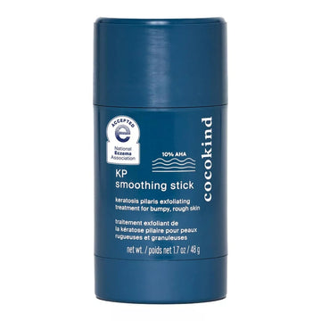 Cocokind Kp Smoothing Stick, Mess-Free Keratosis Pilaris Bump Body Scrub, All Skin Types Including Sensitive Skin, Fragrance Free, Cruelty Free, Vegan, 1.7 Oz
