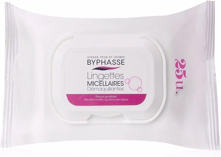 Byphasse - Lingettes Démaquillantes - Micellaires X 25