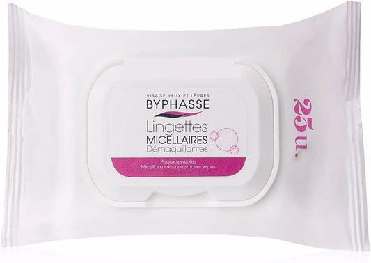 Byphasse - Lingettes Démaquillantes - Micellaires X 25