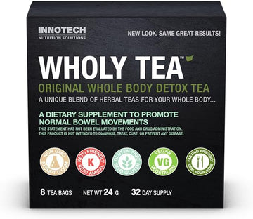 Innotech Nutrition: Wholy Tea Original - 8 Count (1 Month Supply)