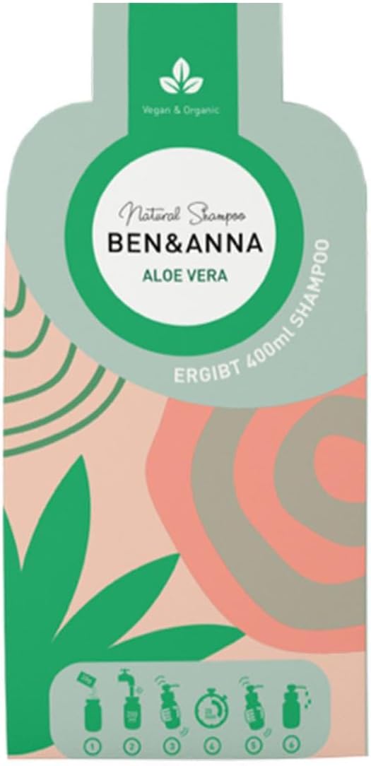 Ben & Anna Natural Aloe Vera Shampoo Flakes 2X 20G