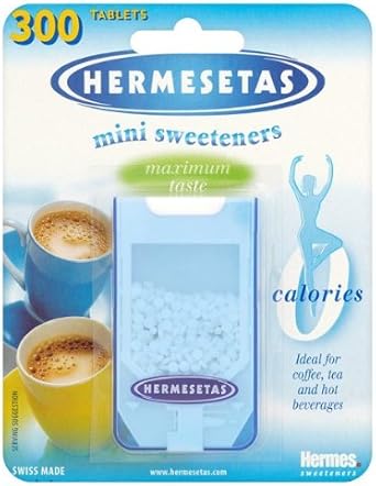 Hermesetas Mini Sweeteners 300 Tablets 4.5G (Pack Of 12 X 300S)