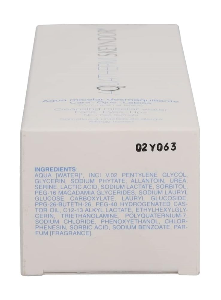 Skeyndor Aquatherm Cleansing Micellar Water Face Eyes Lips 200Ml : Beauty & Personal Care