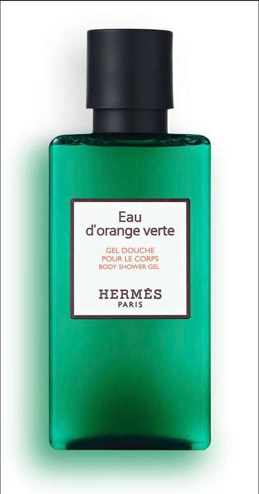 Hermes Eau D'Orange Verte Amenity Set Includes [1]Shower Gel [1]Shampoo And [1]Conditioner 80Ml 2.7 Ounces Each