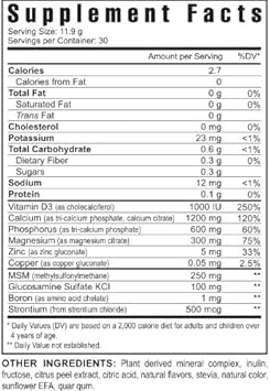 Buy Youngevity Beyond Osteo Fx - Tropical Vanilla | Healthy Bone & Joint Support | Multi-Vitamin Powder | 30 Servings (2 Canisters) On  Free Shipping On Qualified Orders