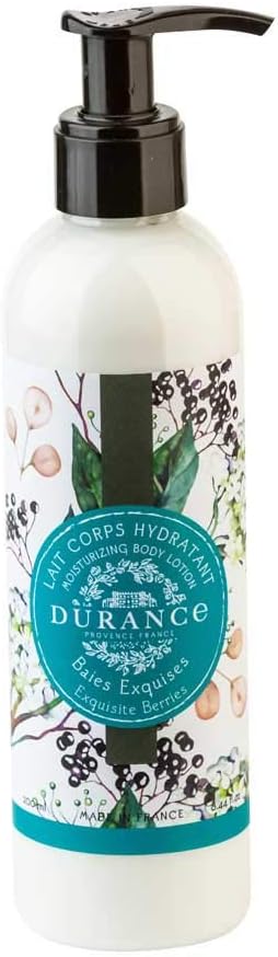 Durance Les Eternelles Moisturising Body Lotion 250Ml, Radiant Camellia Scent - Intensive Moisturiser Enriched With Plant Oils - Fresh & Luscious Texture, No Oily Feeling