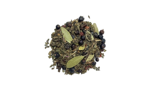 Wild River Tea Blend 4 oz (tea blend, Dandelion leaf, Juniper Berry, Parsley, Rosehips, Spearmint and Uva ursi) ALL NATURAL. Loose Leaf