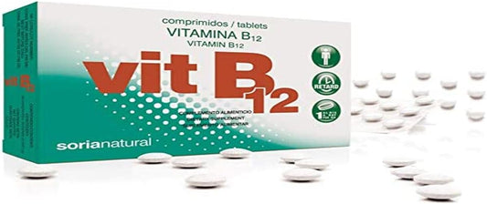 Soria Natural Vit. Retard B12 64 Tablets