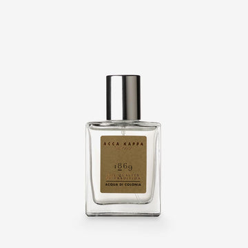 Acca Kappa 1869 Eau De Cologne 30 Ml Cardamom Leather Vanilla Fresh Aromatic Scent For Men