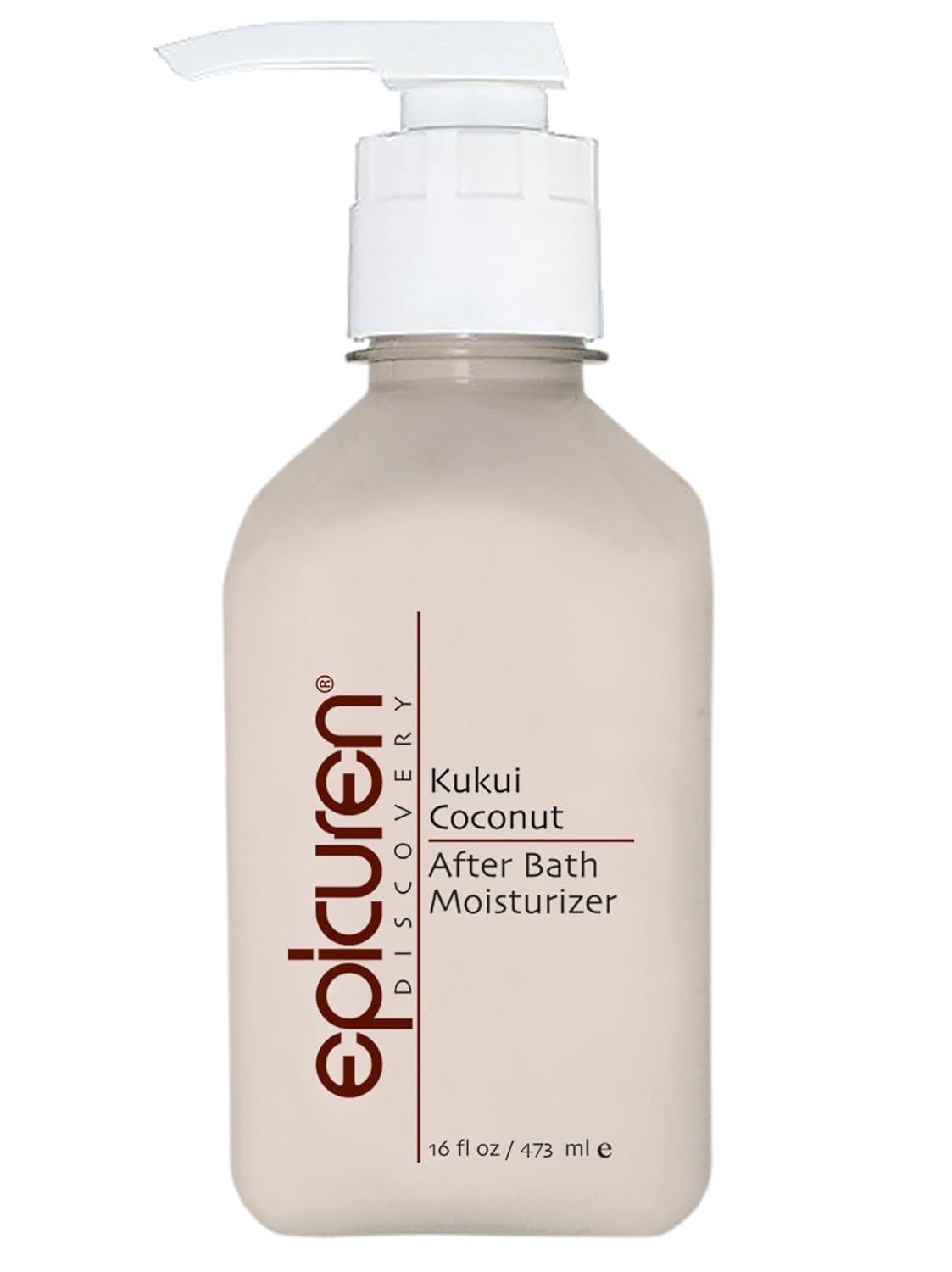 Epicuren Discovery After Bath Body Moisturizer, Kukui Coconut