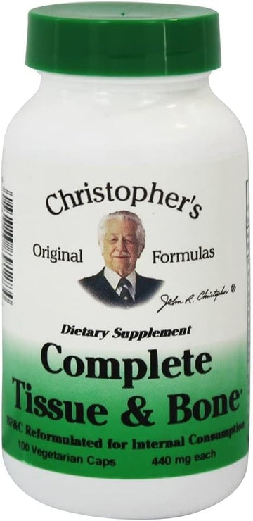 Complete Tissue And Bone Formula Dr. Christopher 100 Vcaps 440 Mg Each