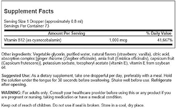 Swanson Vitamin B-12 Sublingual Liq 1Vitamin 000 mcg 2   (59 ml) Liq