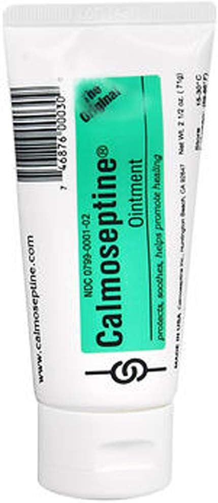 Calmoseptine Calmoseptine Diaper Rash Ointment Tube, 2.5 Oz (Pack Of 2)