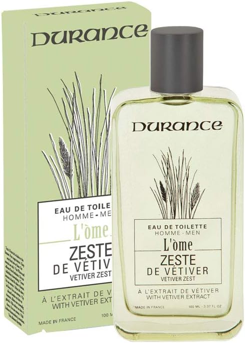 Durance L'Ome Eau De Toilette For Men, 100Ml - Wild Sea Buckthorn Fragrance For Men - Citrus, Aromatic, Woody Scent Infused - Men'S Aftershave Perfume