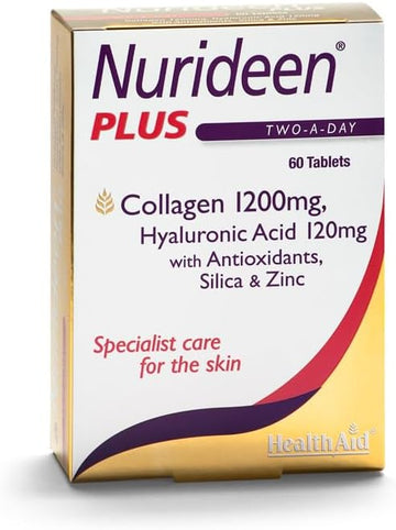 Healthaid Nurideen Plus (Promote Healthy Skin, Hair And Nails) 60 Tablets, Pack Of 1