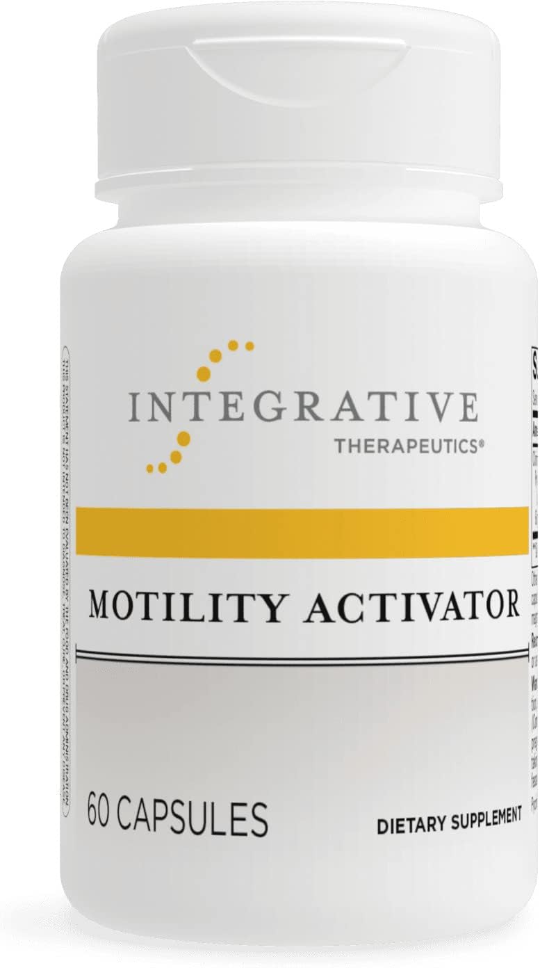 Integrative Therapeutics Motility Activator - Supports Gastrointestinal Motility And Transport* - Gut Health Support For Men And Women With Ginger Root And Artichoke Leaf Extract* - 60 Capsules