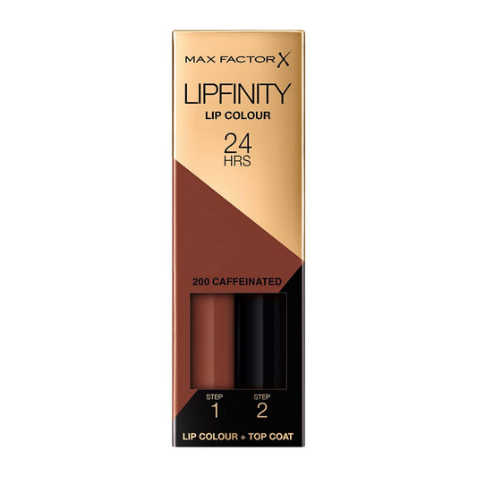 Max Factor Lipfinity Lipstick For Women, 200 Caffeinated, 0.14 Ounce