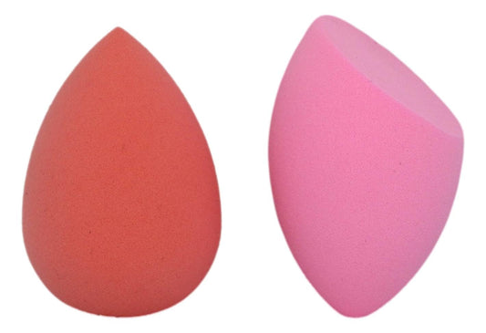 Cala Duo Make-Up Hot Pink & Coral Blending Sponges
