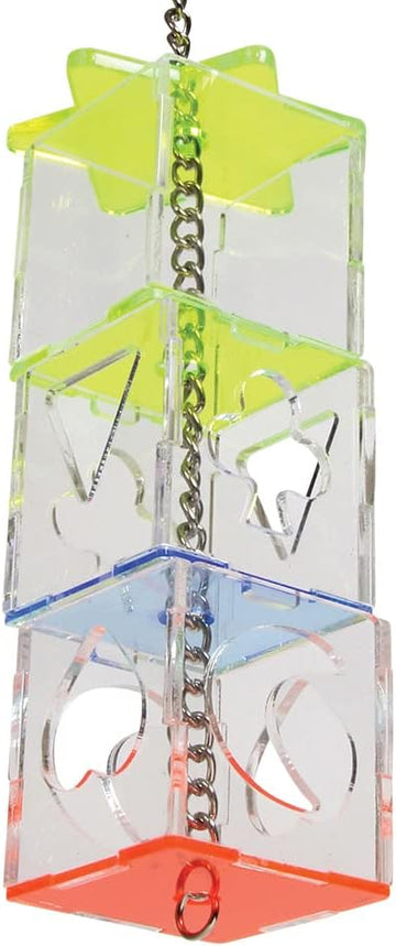 Northern Parrots Brilliant Boxes Foraging Parrot Toy – 18Cm X 5Cm