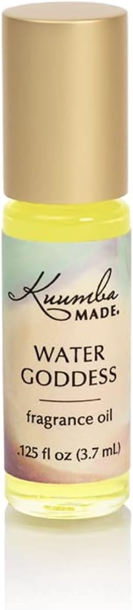 Kuumba Made Water Goddess Fragrance Oil Roll-On 0.125 Fl Oz (3.7Ml) | Rollerball Perfume | Alcohol Free