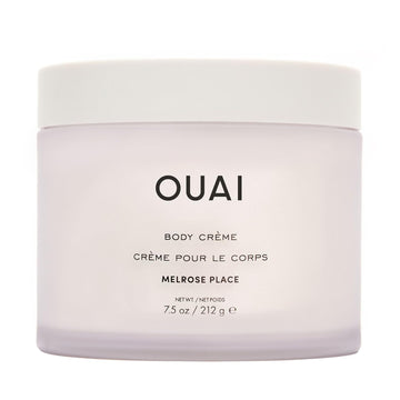 OUAI Body Cream, Melrose Place - Hydrating Whipped Body Cream with Cupuaçu Butter, Coconut Oil and Squalane - Softens Skin and Delivers Healthy-Looking Glow - Sulfate Free Skin Care - 7.5 Oz