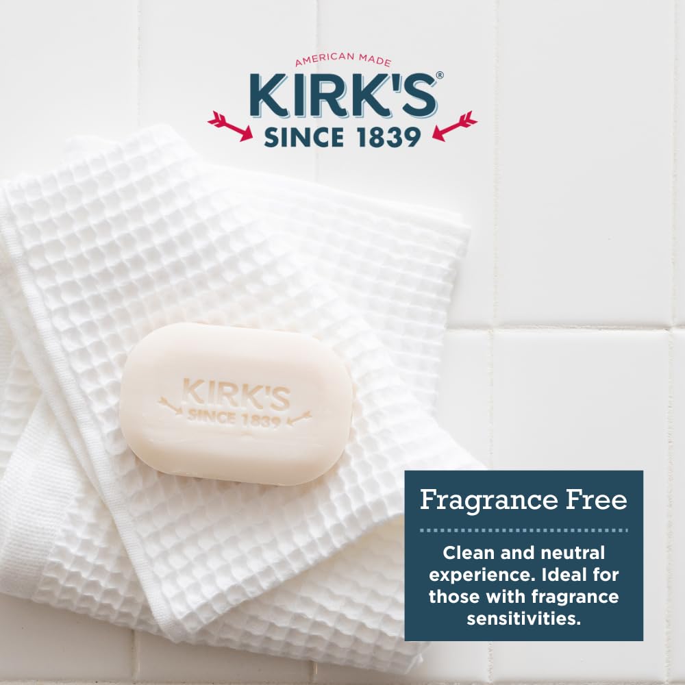 Kirk'S Original Coco Castile Bar Soap Soothing Aloe Vera, 4 Oz : Beauty & Personal Care