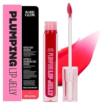 Babe Original Glow Plumping Lip Jelly For Thicker Lips - High Shine Lip Gloss For Moisturizing, Hydrating And Soothing Lips