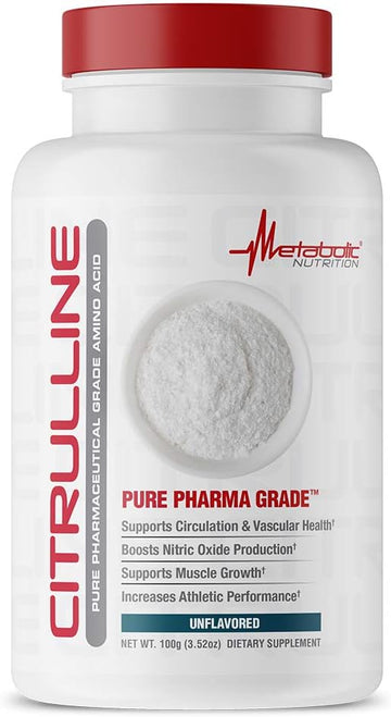 Metabolic Nutrition Citrulline, 100 Grams, Powder