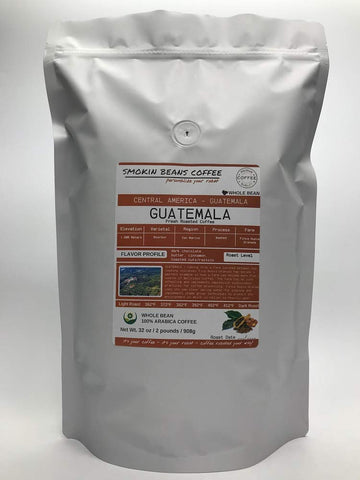 Central America, Guatemala (Bag) Premium Arabica Coffee Freshly Custom Roasted Today (Full City Roast/Whole Bean) Customized Roast Or Grind Is Available By Messaging Us At Time Of Checkout