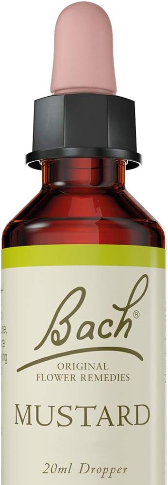 Bach Original Flower Remedies (Mustard) Live The Day, Stay Joyful, Emotional Wellness, Natural Flower Essence, 20ml : Amazon.co.uk: Health & Personal Care
