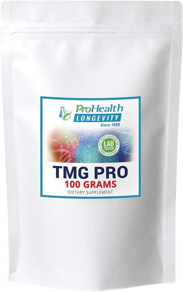 ProHealth Longevity TMG Pro 100 Grams Bulk Powder (Trimethylglycine -