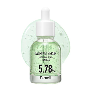 Parnell Panthenol 5.78% | 30Ml / 1.01 Fl.Oz. | Heartleaf Calming Serum, Soothing & Moisturizing Serum, Korea Skin Care, Korea Beauty