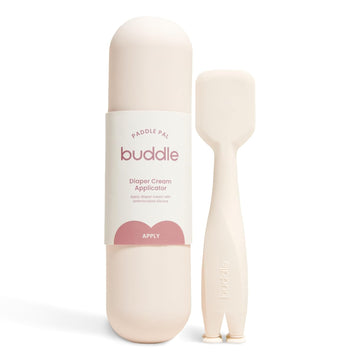 Paddle Pal Baby Diaper Cream Spatula Silicone Applicator With Carrying Case, Smooth & Mess-Free Application, 1 Count