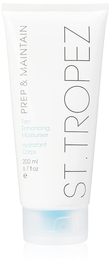 St.Tropez Tan Enhancing Body Moisturizer, Body Lotion Prep And Maintain, Vegan, Natural & Cruelty Free, 6.7 Fl Oz