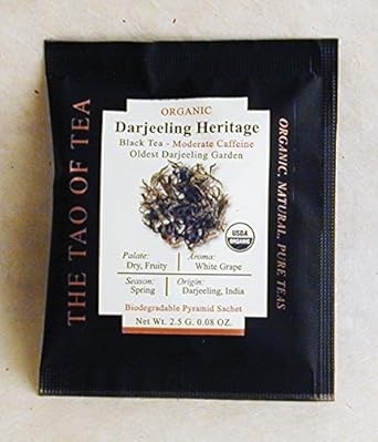 The Tao Of Tea, Darjeeling Heritage, Pyramid Sachets