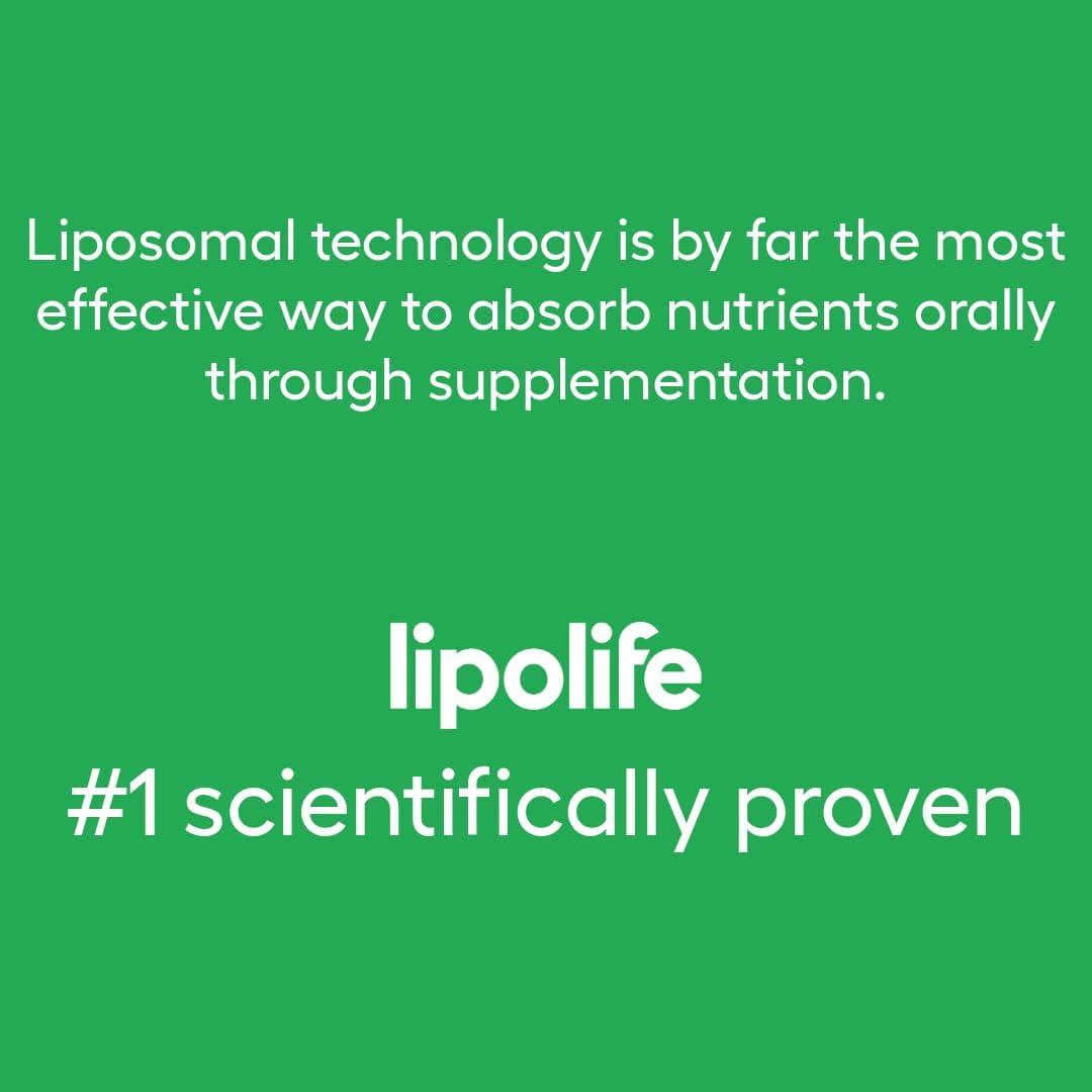 Vegan Liposomal Vitamin B12 High Strength | 60 Days Supply | lipolife LVB1| b12 sublingual | liposomal B12 for Rapid Absorption to Boost Energy and Reduce Fatigue : Amazon.co.uk: Health & Personal Care