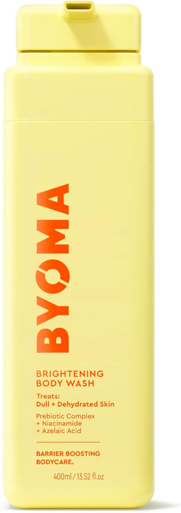 BYOMA Hydrating Body Wash (400ml) For Normal to Dry Skin, with Prebiotic Complex for a Soothing Shower and Hydrated Skin, Vegan