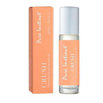 Pure Instinct Crush The Original Pheromone Infused Essential Oil Perfume Cologne - For Her Women - Tsa Ready (Spray Bottle 0.31 Fl. Oz./9.2Ml)