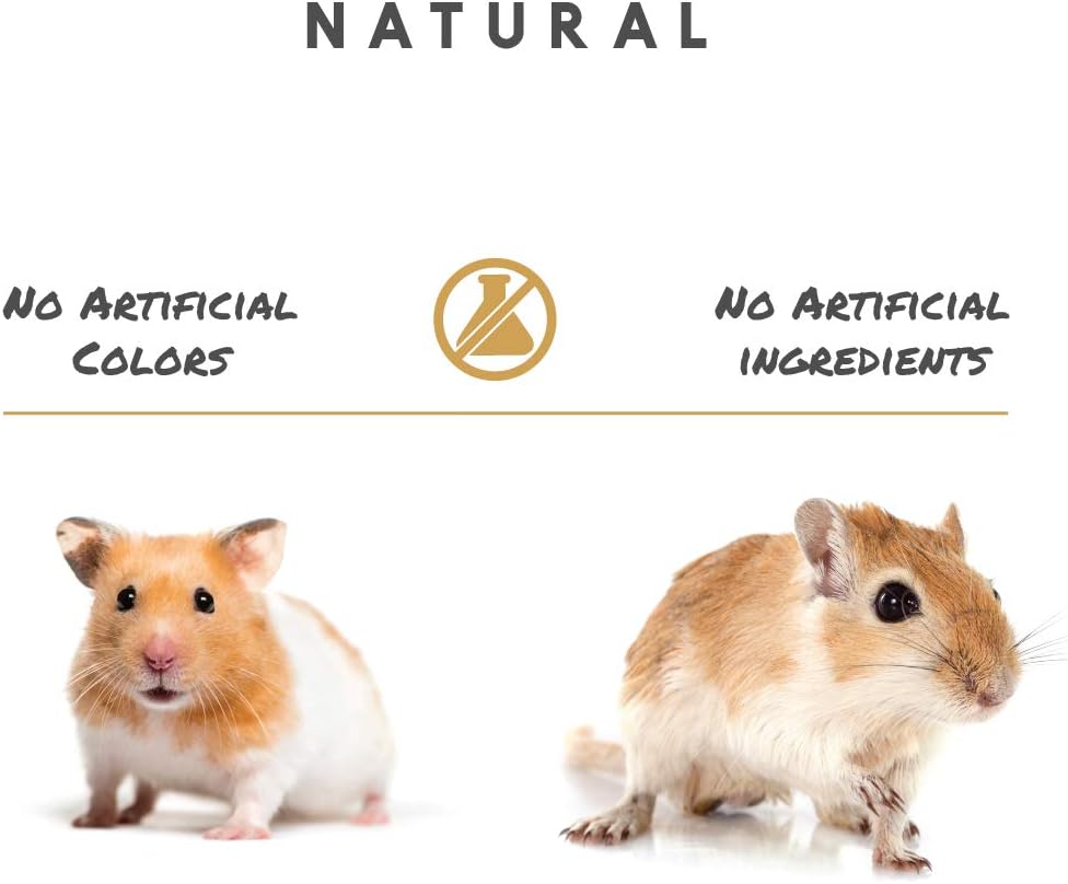 Manna Pro Hamster & Gerbil Feed | Feed with Vitamins & Minerals for Hamsters & Gerbils | No Artificial Colors or Flavors | 2.5 lb : Pet Supplies