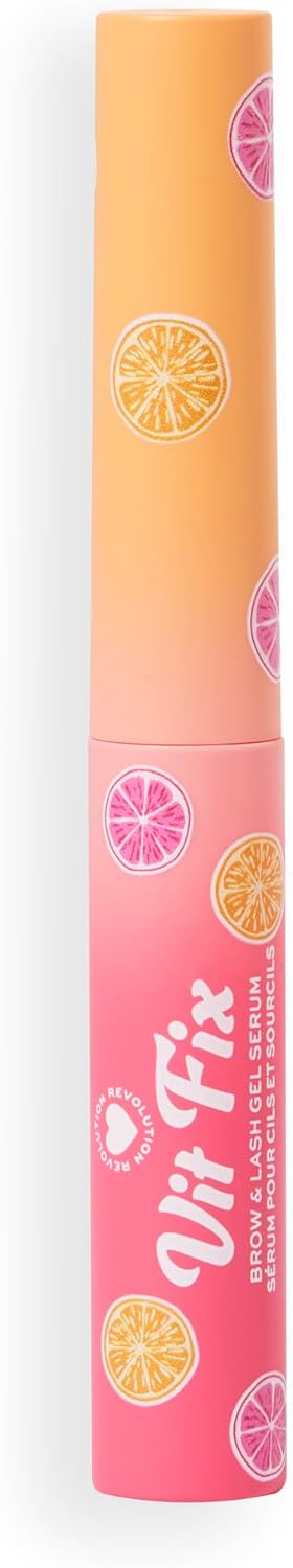 I Heart Revolution Grapefruit Vit Fix 2in1 Brow Serum and Gel, Long-Lasting, Shapes Eyebrows, Includes Peptides & Castor Oil, Vegan & Cruelty-Free, 7ml : Amazon.co.uk: Beauty