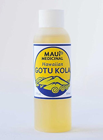 Gotu Kola " Brahmi " Oil 2Fl. Oz. "Mauifarmacy Grown" Usa